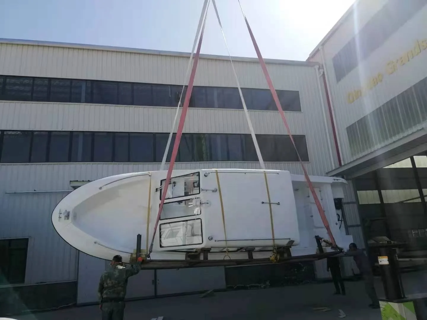 29-футовая рыболовная лодка из стекловолокна скоростная яхта рыболовное судно