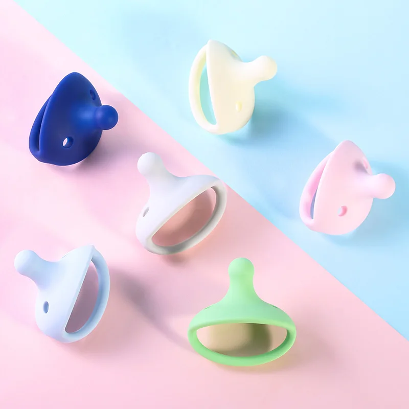 Customized Non-toxic Safety Soft Silicone Teething Pacifier Bpa Free Natural Rubber Baby Pacifier Nipple