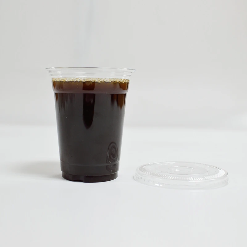 12oz PP Blister Cup Disposable  Plastic PP Cup Milk shake Juice Coffee Cup