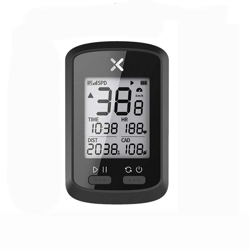 2020 лучший беспроводной Велосипедный GPS-компьютер ANT + XOSS G спидометр с пульсометром и монитором частоты вращения