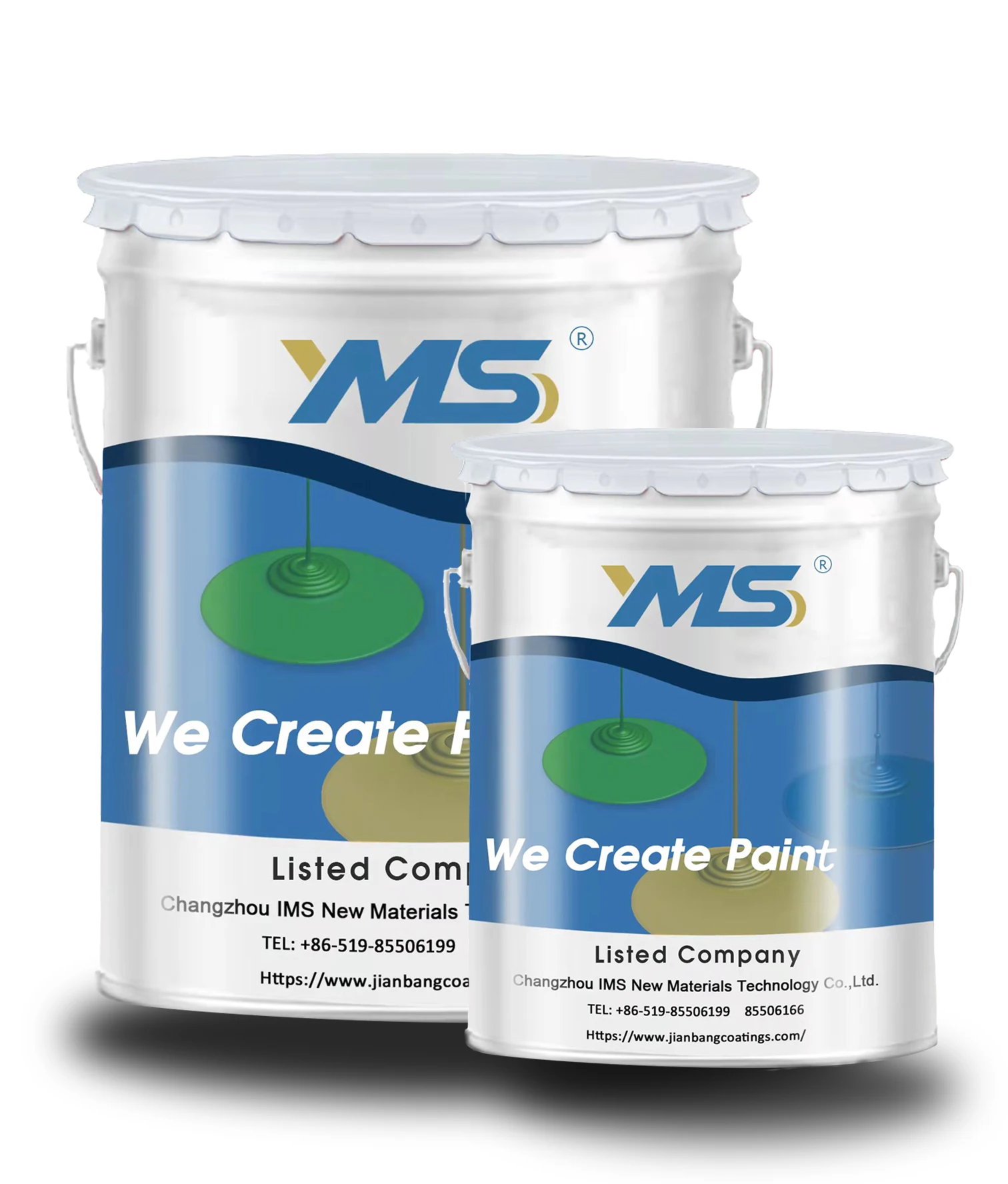 free sample YMS Coating ES-52 Inorganic Zinc Silicate Shop Primer No gloss ultrafine metal powder anti corrosive paint