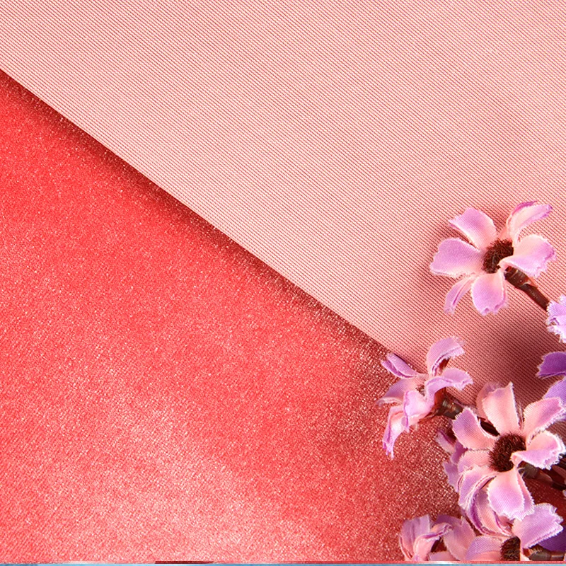 Manufacture Super Soft 93 Polyester 7 Spandex Warp Knit Custom Solid 200Gsm Korean Velvet Fabric For Dress Pajamas