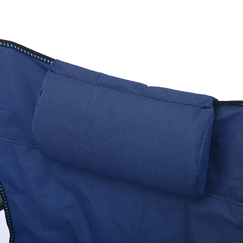 Wholesale Custom Logo Outdoor Ultra Lightweight Folding Camping Beach Chair with Cup Holder and Carrying Bag with Foot Rest