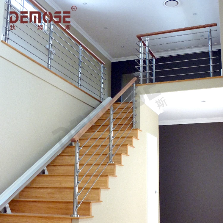 stainless steel railing/galvanized pipe stair handrails