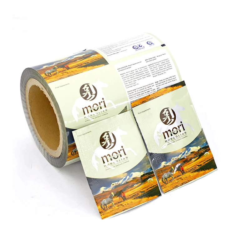 Custom Packaging Food Grade Plastic Sachet Packaging Plastic Roll Film for Powder/Spice/Condiment/Seasonings