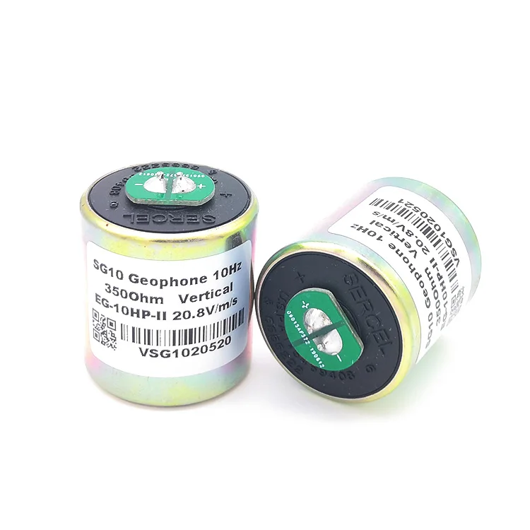 SG10 geophone sensor 10Hz Vertical seismic geofono high precision geophone 10 Hz