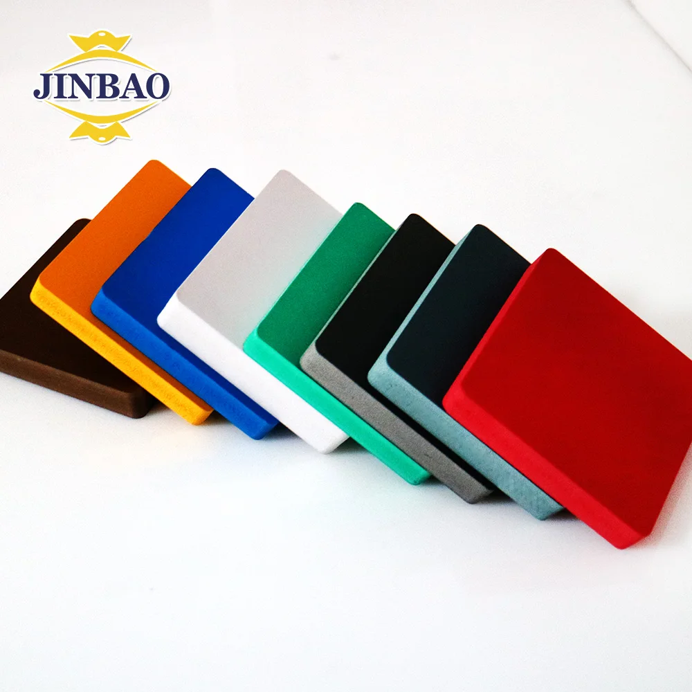 JINBAO factory High Density 18mm celuka Forex pvc expanded  twin wall hollow corrugated roofing sheet