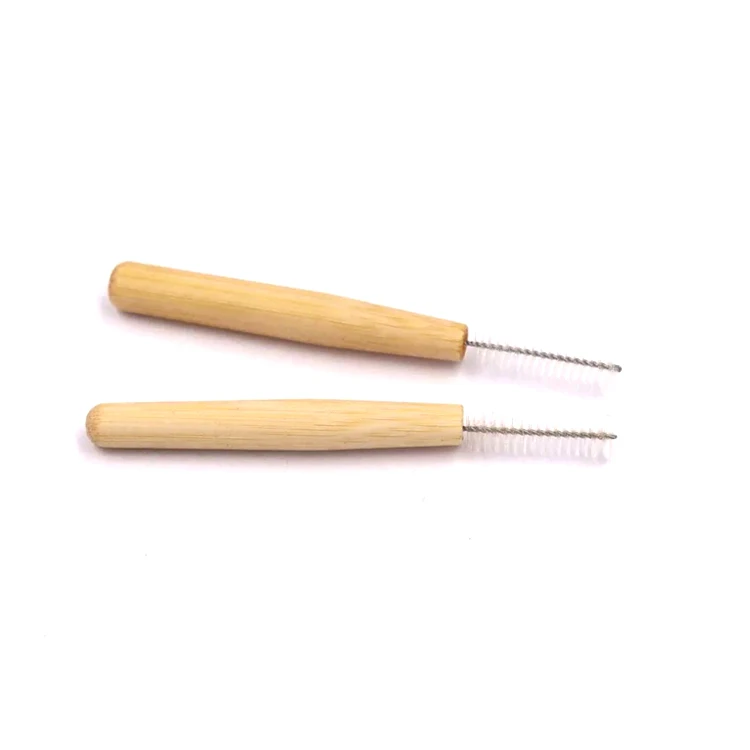 Экологичная бамбуковая межзубная щетка зубные зубочистки бамбуковые щетки