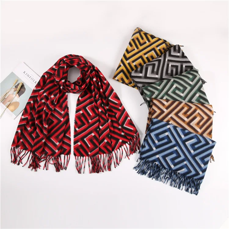 
Winter FF scarf printing cashmere scarf women scarves 