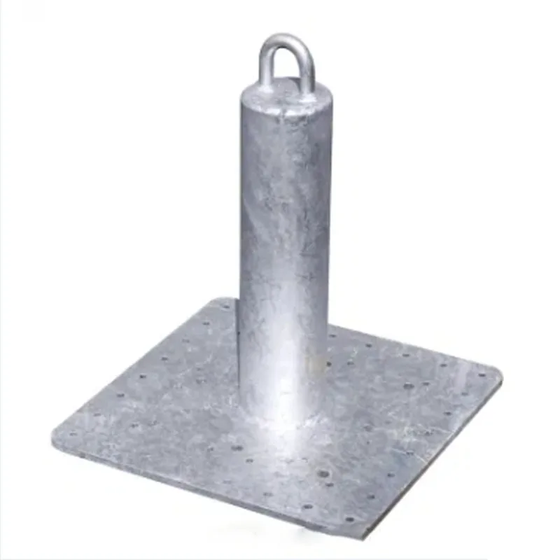 Metal Fabrication roofing anchor Galvanized Roof Anchor Post Top Loop for Fall Protection Systems