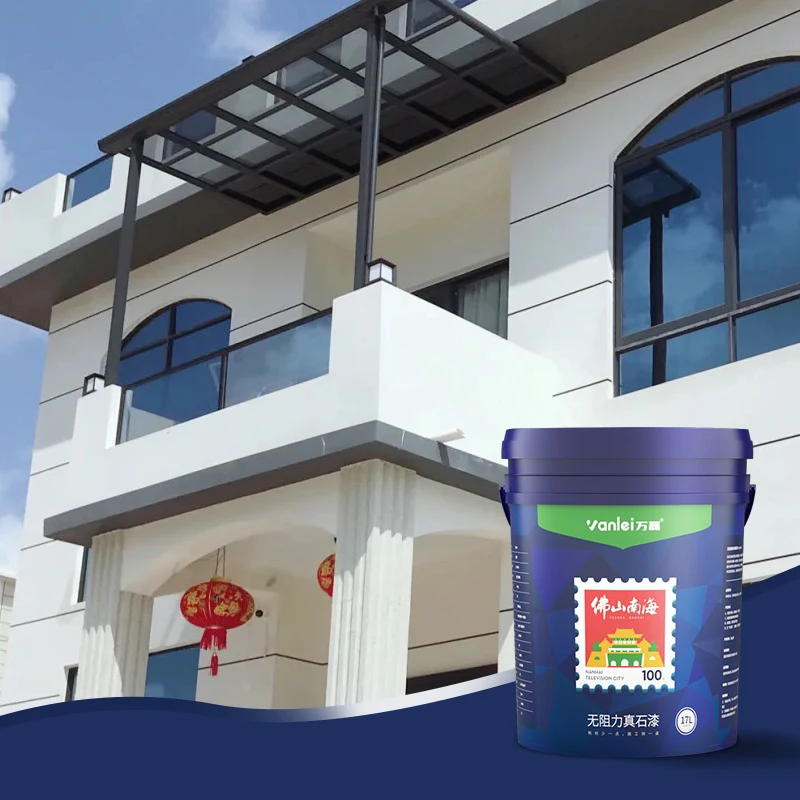 Wanlei Coating Factori Natural Stone Effect Outside Wall Paint