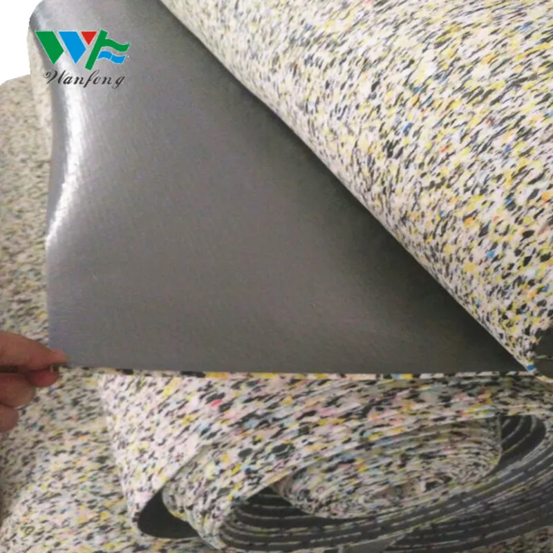 Thick pattern double bond laminate flooring carpet underlay