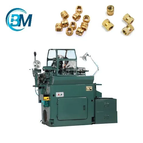 Low cost Customized Full Automatic Turning Lathe Machine for Metal Copper Nut Cnc Machining Parts