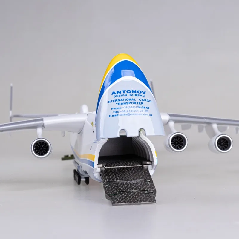 Hot New Year Gifts & Crafts Gift Items Scale 1:200 42cm Antonov AN-225 Mriya Aircraft Airplane Model