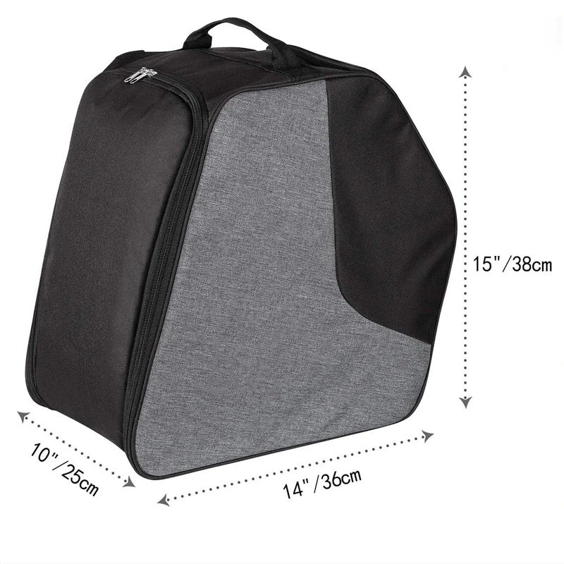 Waterproof Travel Ski Boot Bag Snowboard Bag for Ski Helmets and