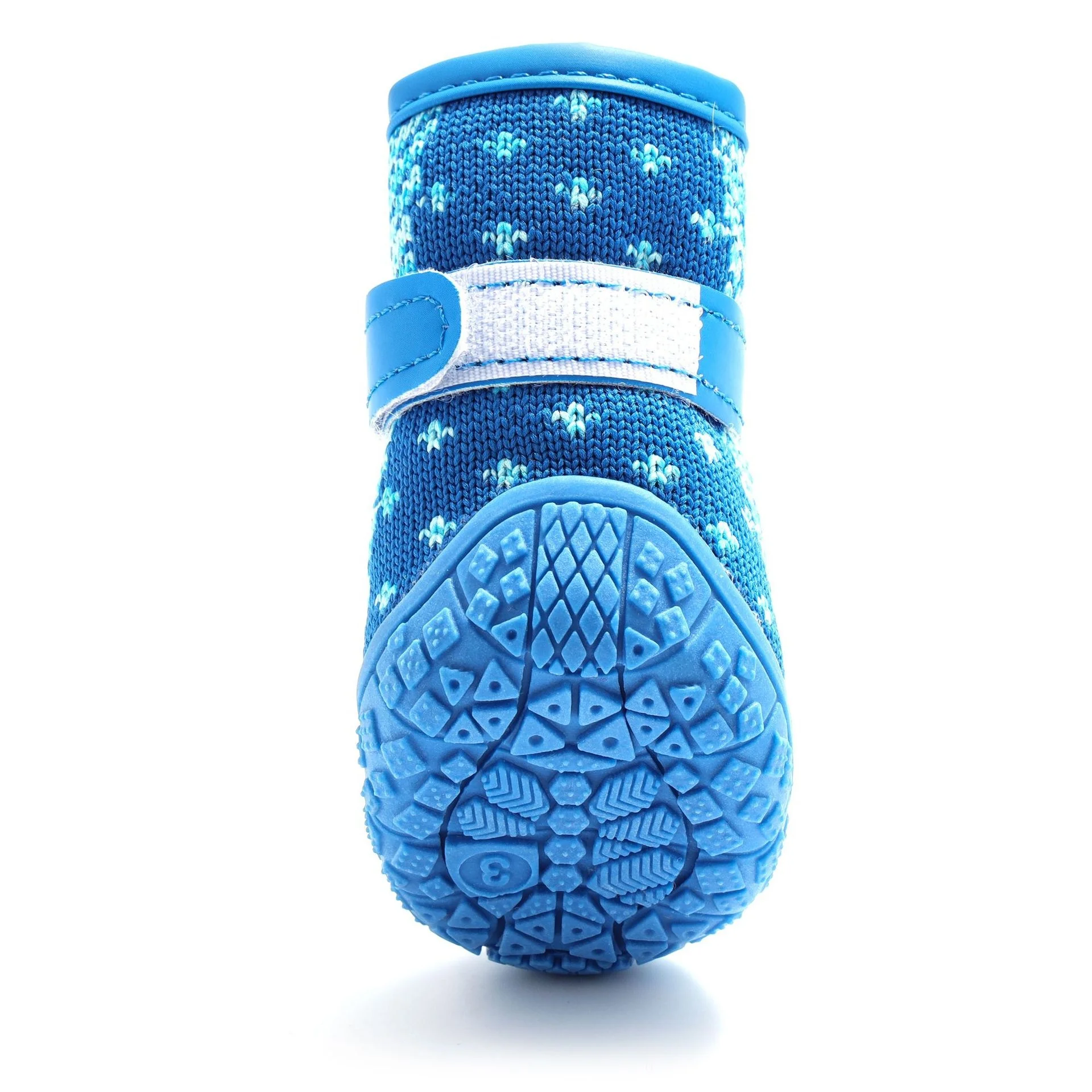 DRESSPET Charms Freedogs Mesh Waterproof  From Manufacturer With Reflective Hot Pavement Huskies Sneakers Dog BootsShoes