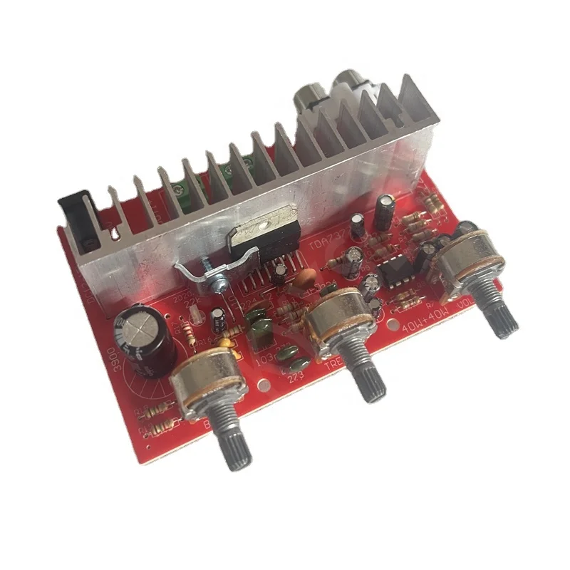 40 Вт * 2 автомобиля DIY стерео усилитель плата TDA7377 Домашнее аудио музыкальное звуковое оборудование/усилители/колонки