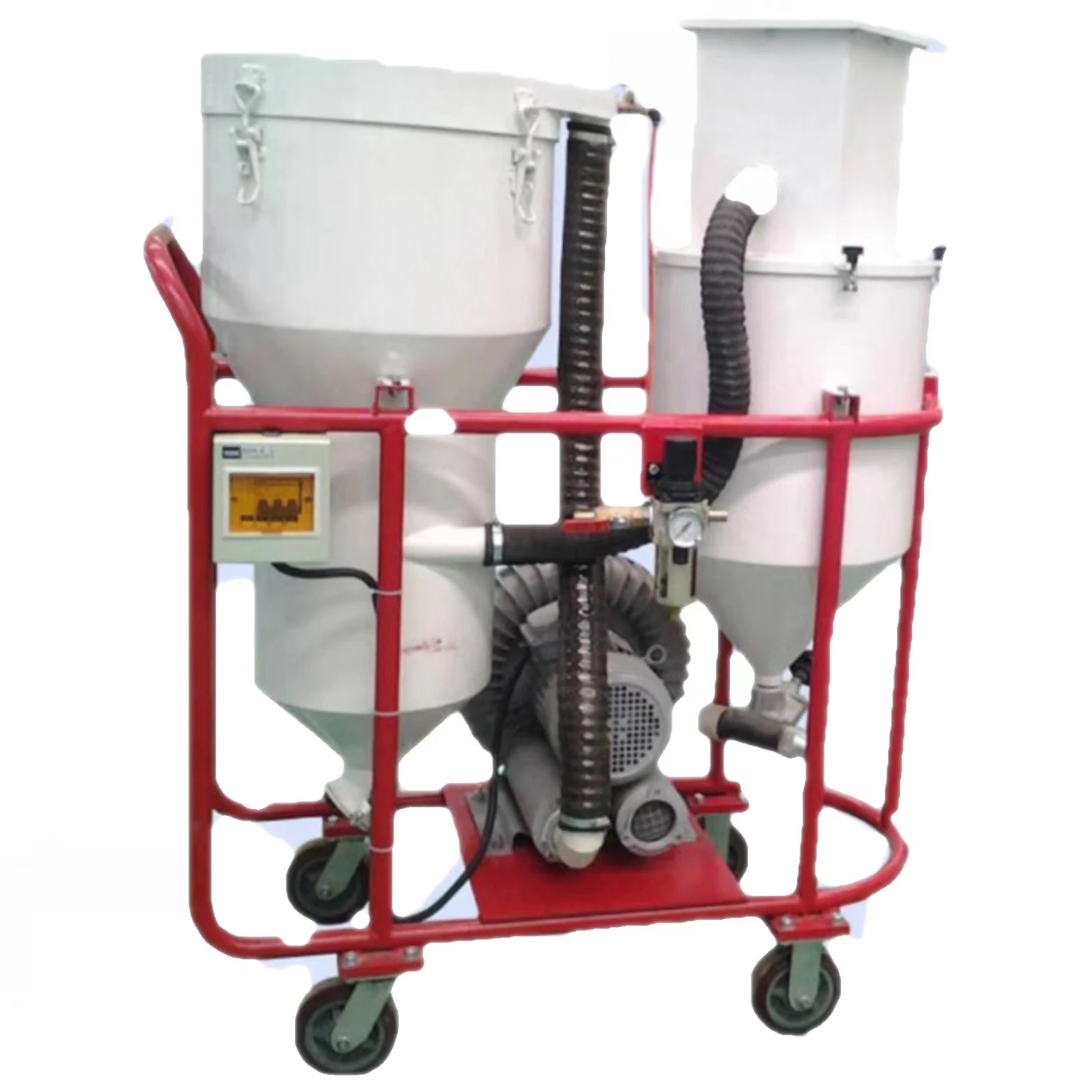 Portable Dustless Recycling Type Dry Sand Blaster Equipment Recovery Vacuum blasting Price