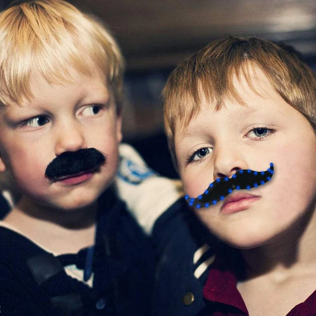 New Mustache Accessories Funny Party Led Mustache