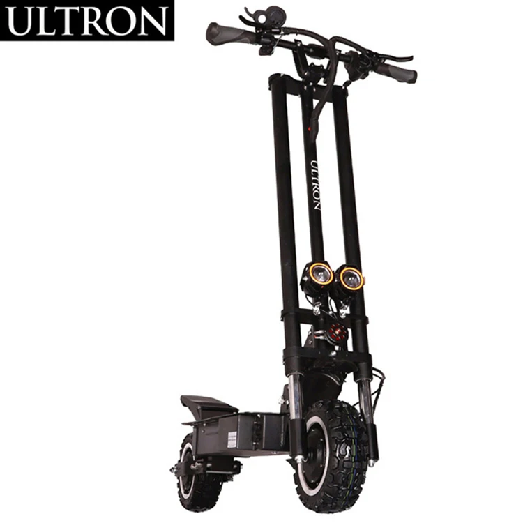 
2020 Hot Selling Dual Motor Adult Scooter 60V6000W High Speed Two Wheel 11 Inch Ultron T118 Pro Electric Scooter 