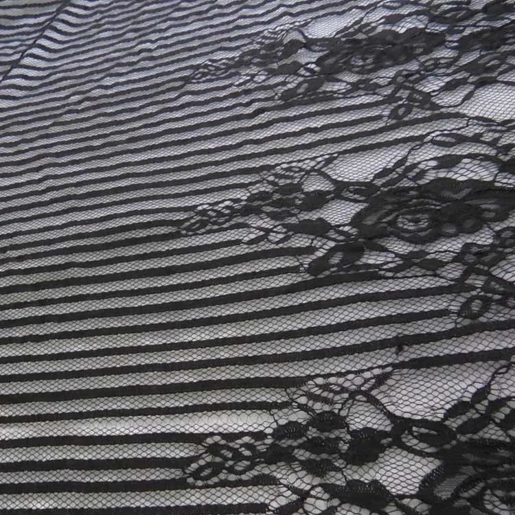 Exquisite Elegant Sexy Lace Fabric  Mesh Tulle Embroidery For  Dress