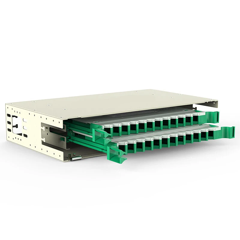 144 CORES OPTICAL DISTRIBUTION FRAMES WITH SC/APC UNIT ODF JUNCTION TRAY FULL LOADED