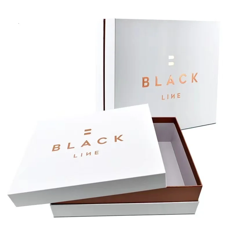 custom clothes shipping boxes package with lid advanced customization Two pieces, top and bottom