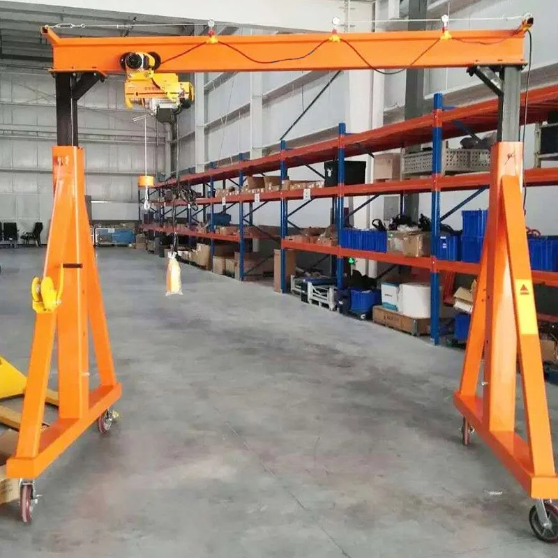 Небольшой портальный кран с защитой от ржавчины алюминиевый цена для обслуживания самолетов барж плавучий дом