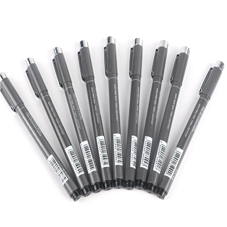 New Type Professional Markers Pigment Liner Pen School Marker For Artist Illustrating Drawing