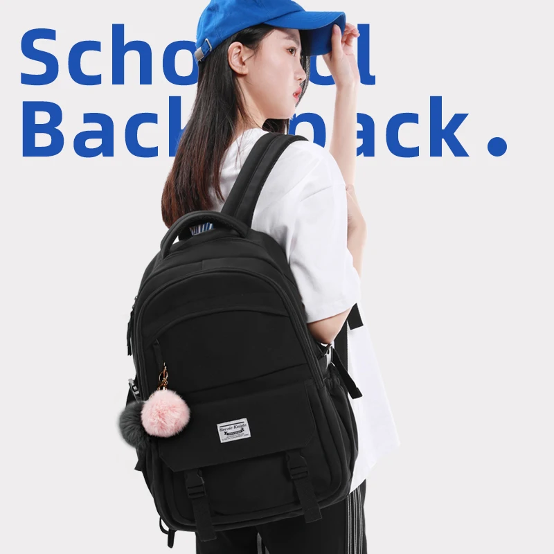 HEROIC KNIGHT High Quality New Print Waterproof School Bag Boy Girls Kids Teenagers Book Bag Student Backpack
