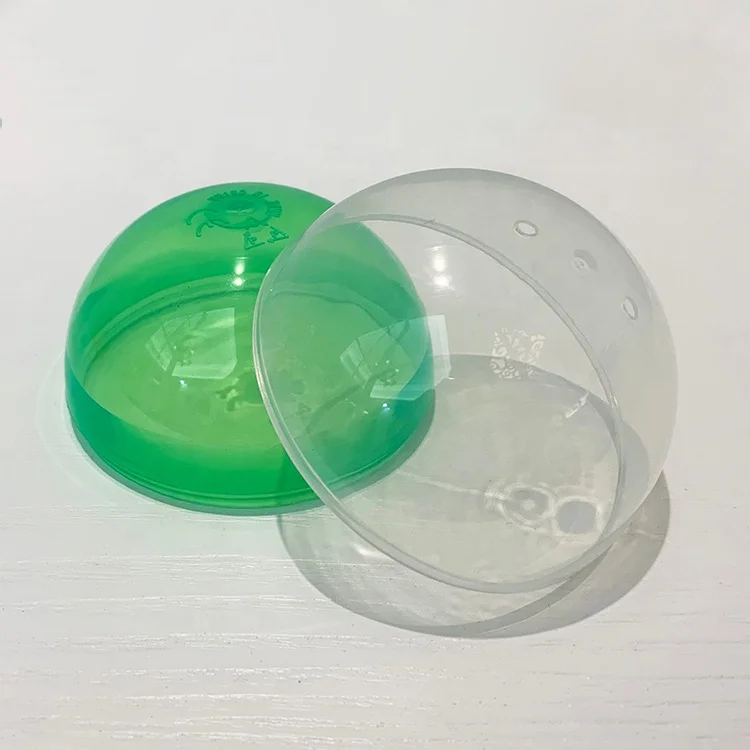 Cheap Price 75mm plastic openable balls toys empty capsule balls toys