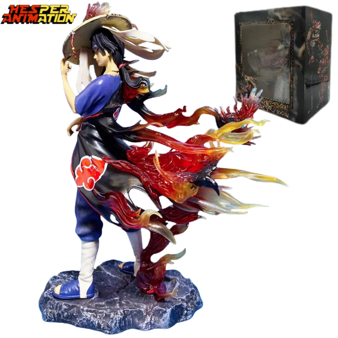 12 4 дюймов 31 5 см оптовая продажа фигурка аниме Нарутос Uchiha Itachi ПВХ фигурки игрушки коллекционные высококачественные