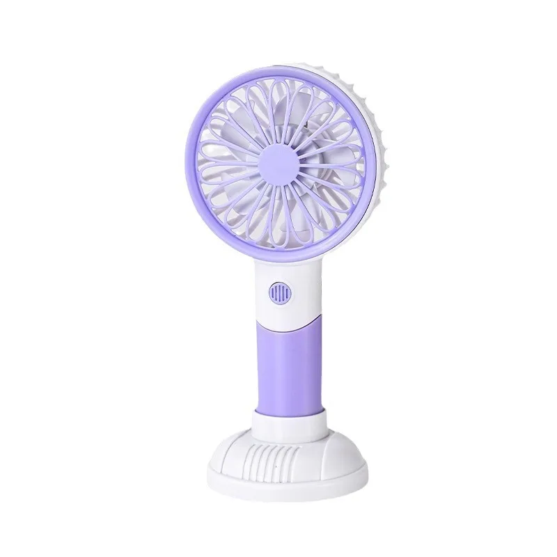 New Mini Handheld fan Small portable usb rechargeable desktop fan