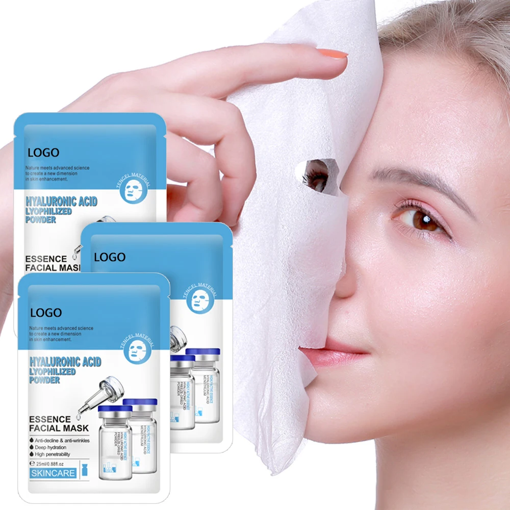 Hyaluronic Acid Hyophilized Powder Anti Wrinkles Deep Moisturizing Facial Mask