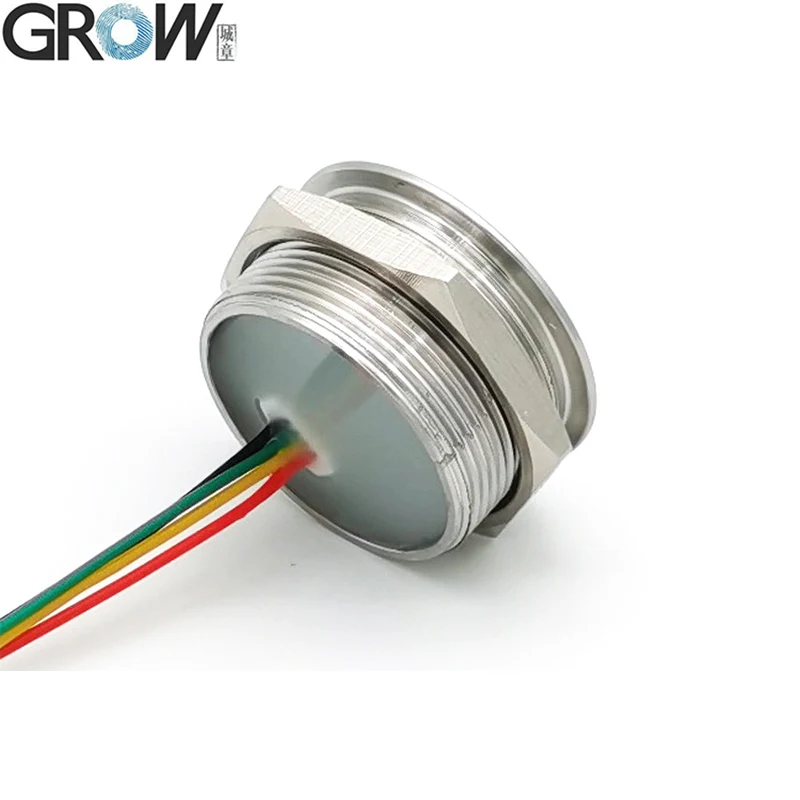  Модуль сканера штрих-кодов GROW GM60 UART корпус из нержавеющей стали с контролируемым кольцом световой индикатор 1D/QR/2D сканер