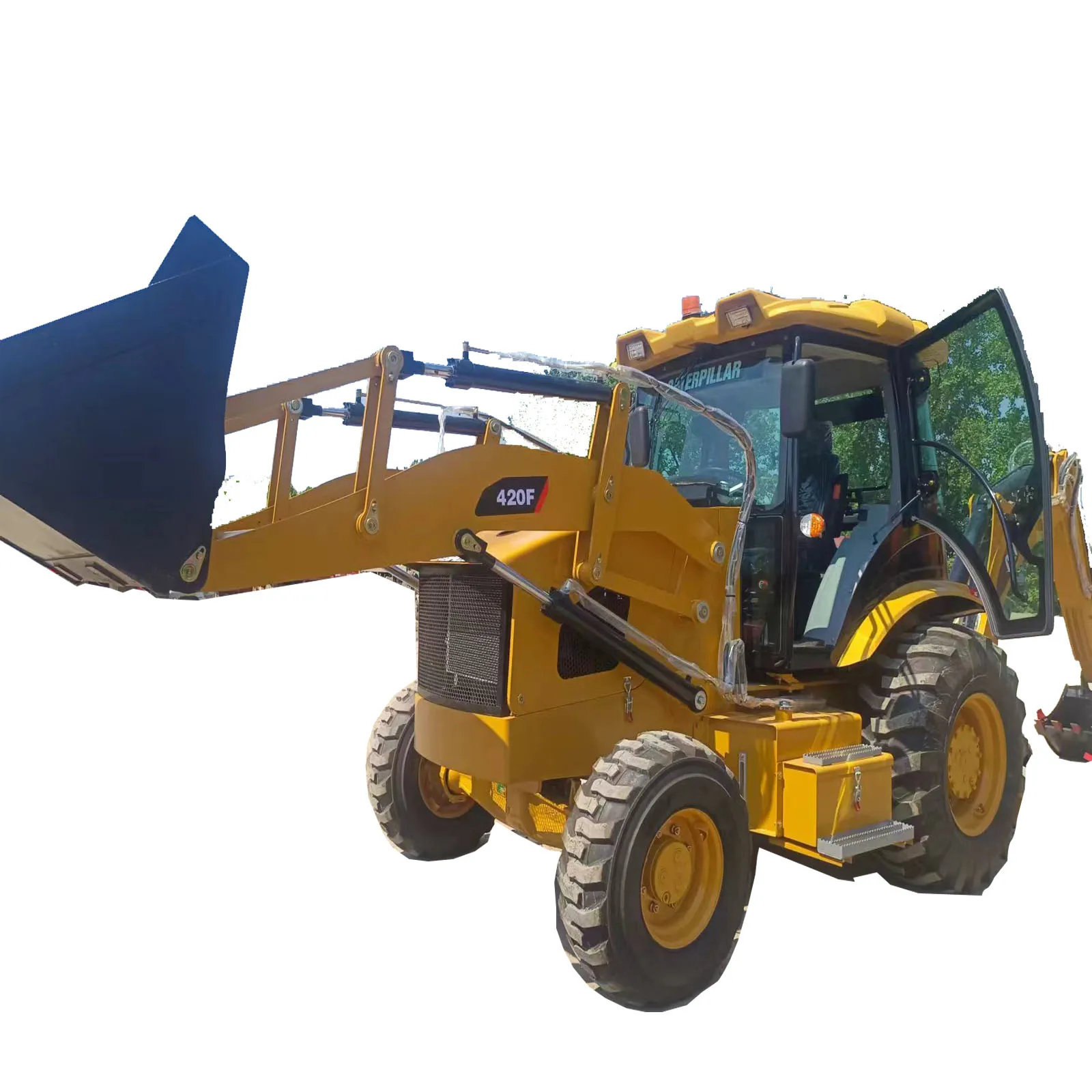 Экскаватор-погрузчик Cat 420f 6 тонн