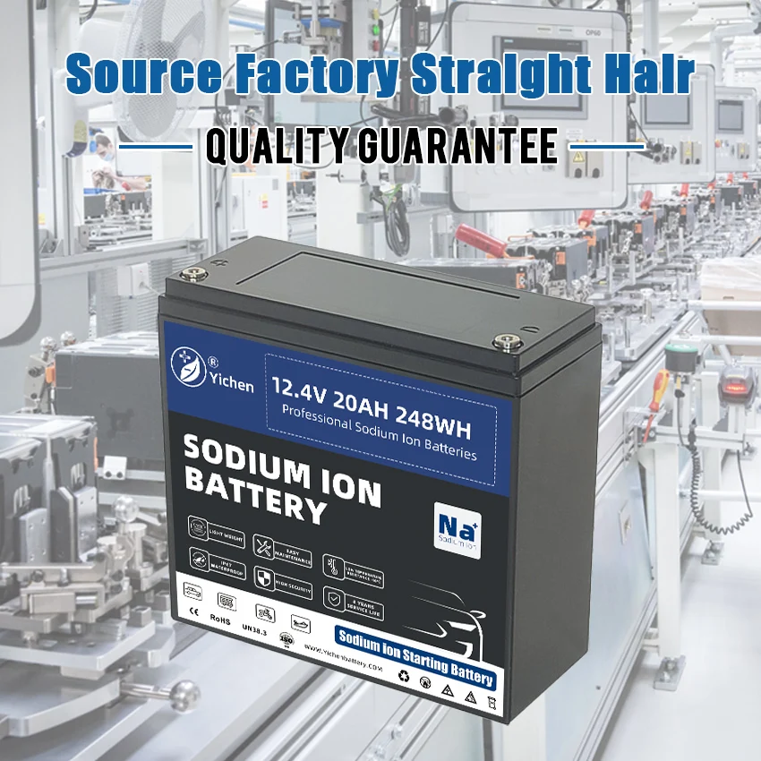 Sodium Ion Battery Cells 12v 20ah 12.4volts 248Wh Low Temperature sodium-ion batteries Pack For Motorcycle