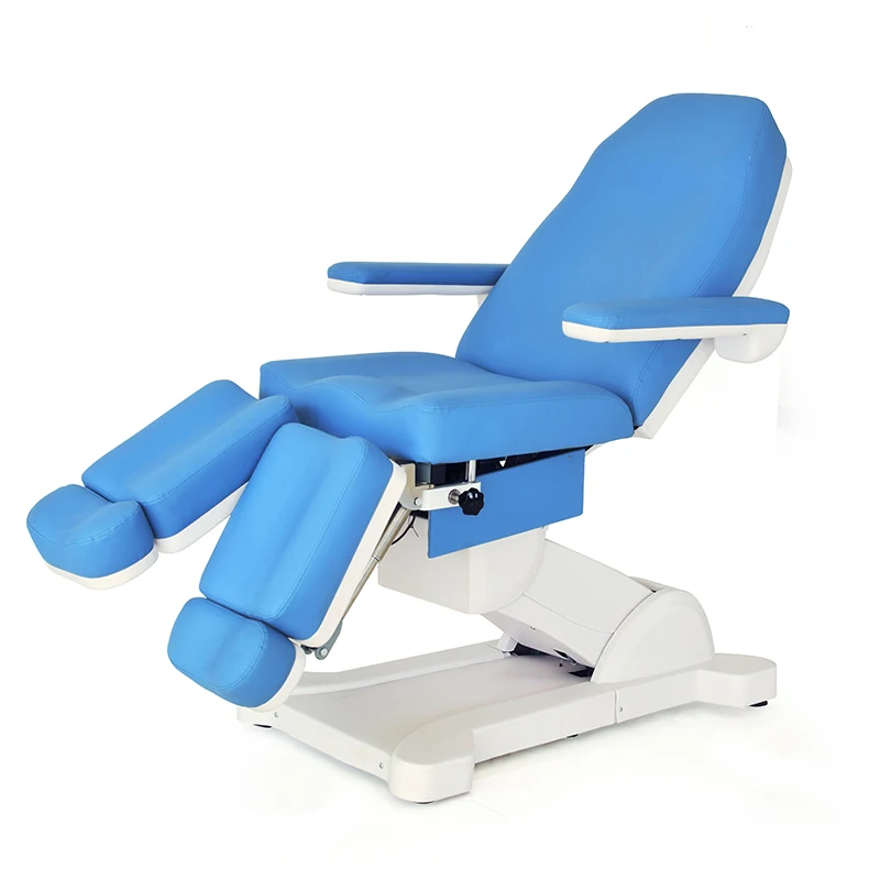 Yimmi Beauty Nail Salon Furniture  4 Motor  Massage Facial Treatment Tables Electric Beauty Pedicure Chair