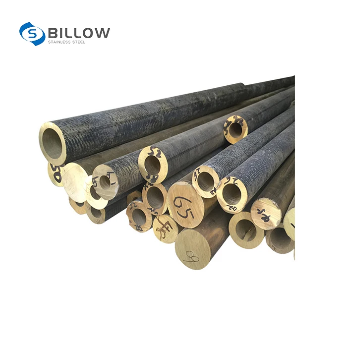 Billow CuAl10Ni5Fe5-C CuAl11Ni CuNi10Fe1Mn C95800 C95520 C70600 Alloy Seamless Bronze Copper Pipe Tube Tubing Price Per KG