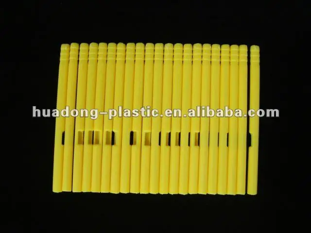 White color plastic whistle lollipop sticks