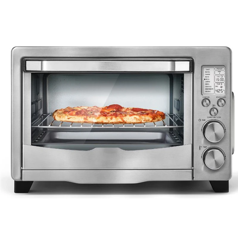 Silver Stainless Steel Manufacturing Digital Frying Oven with Convection