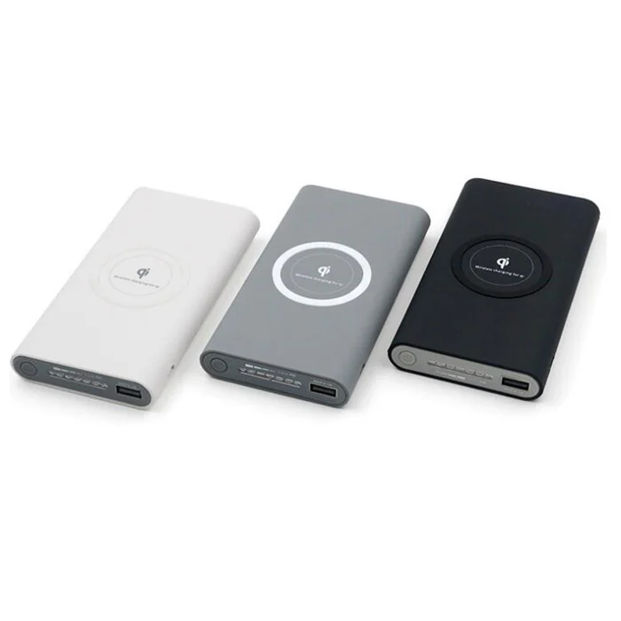 Universal Lithium Battery Portable Mobile Power Bank 10000mAh Wireless Power Battery 8000mAh For Smart Phone