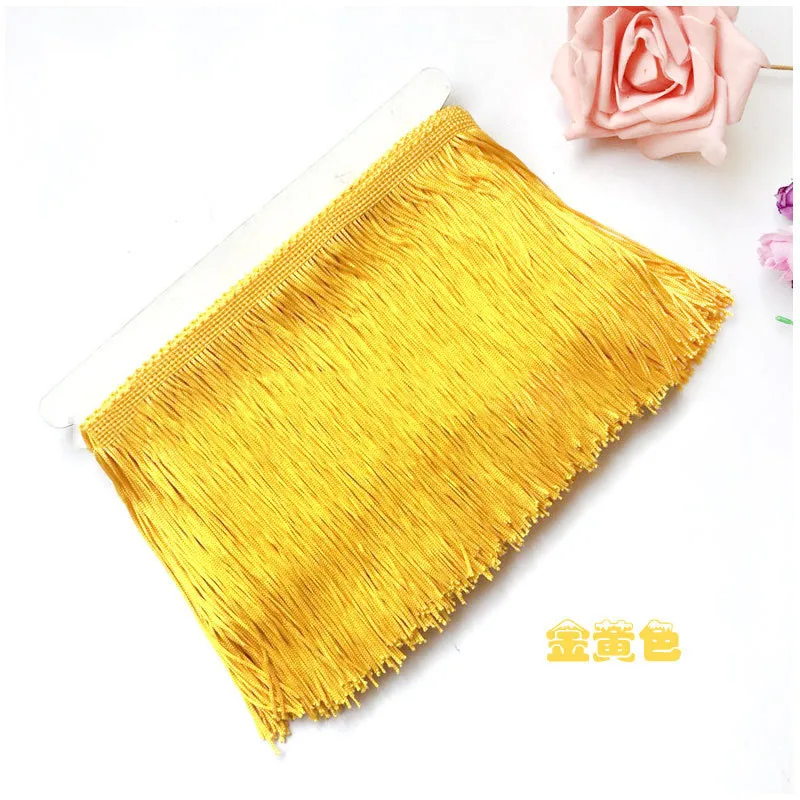 Soft Shiny Fringe With Braid For Curtains, Soft Furnishing; Black Lampshade Fringea