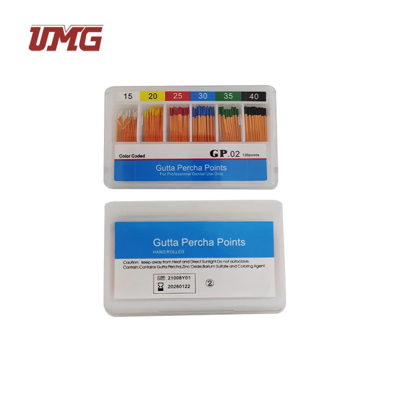 Hot sell dental gapadent gutta percha points