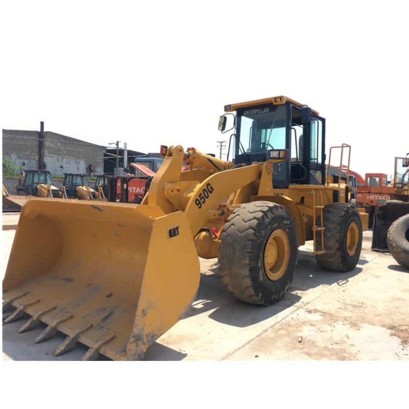 second hand wheel loader caterpillar cat 950G 950F 950E 950B 950h 950GC 950D good condition in shanghai for sale