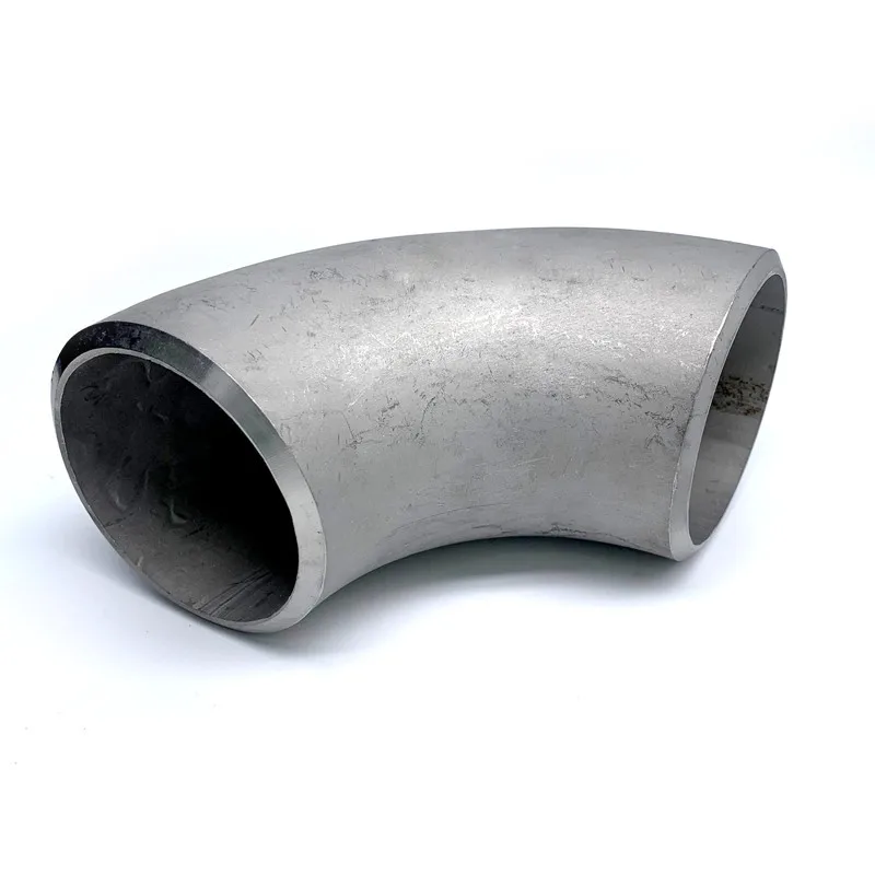 SR  90 Degree 304 Stainless Steel Pipe Fittings Stainless Steel Elbow DN15 SCH5s