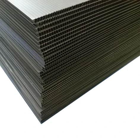 Esd Pp Polypropylene Material Antistatic Fluted Sheet Double Wall Coroplast Plastic Corrugated Boards