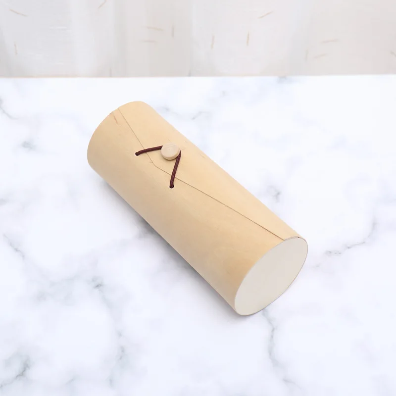 Direct factory  wooden packing box  cork bark wooden gift box