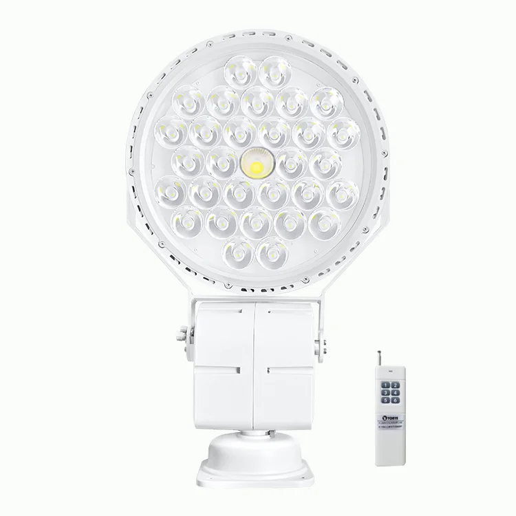remote control stainless steel led 200w revolving marine search light for boats yacht and lighthouse