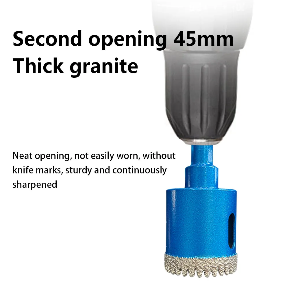 Manufacturers sell high quality blue outcrop serrated dry drill set series